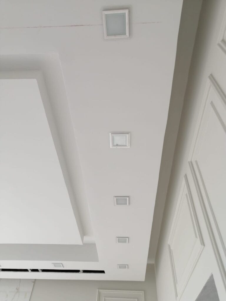 Gypsum and ceiling works dubai