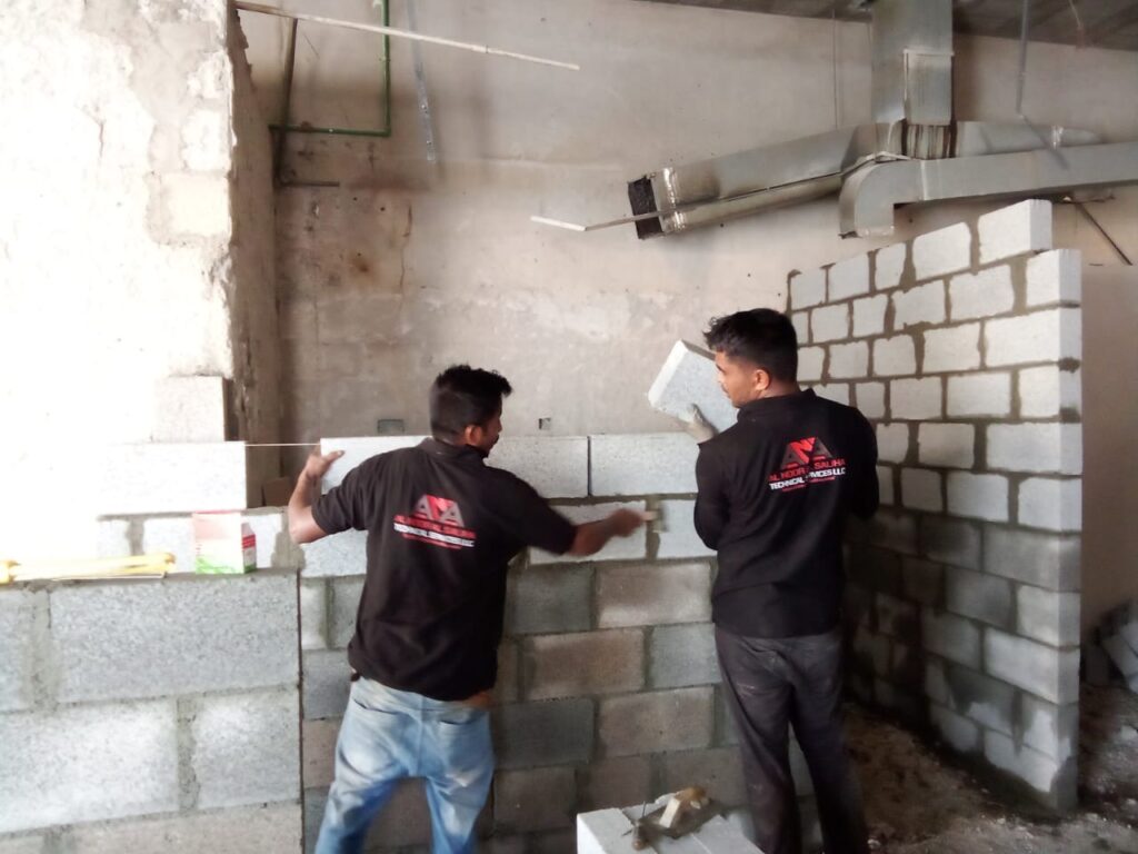 Plastering and Block Work